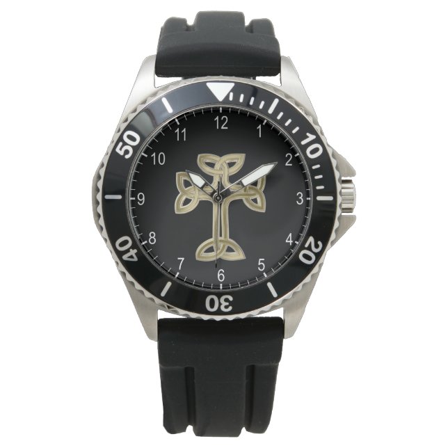 Montre noeud de croix celtique (devant)