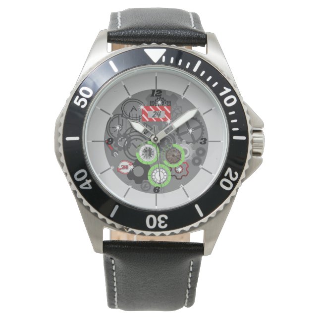 Montre Noir (devant)