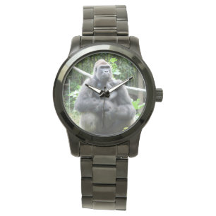 Montre noir de Gorilla pour hommes
