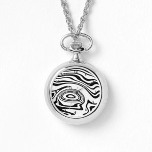 Montre Noir et Blanc