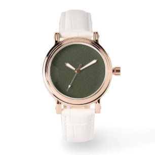 Montre Noise Moss Green Custom Rose-Gold eWatch