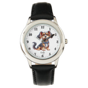 Montre Nom d'ajout de chien cool