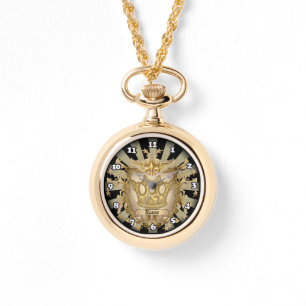 Montre Nom de famille de la Couronne Shield