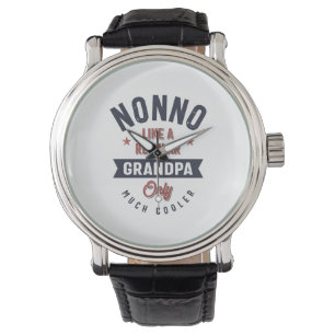 Montre Nonno comme un grand-père régulier seulement beauc