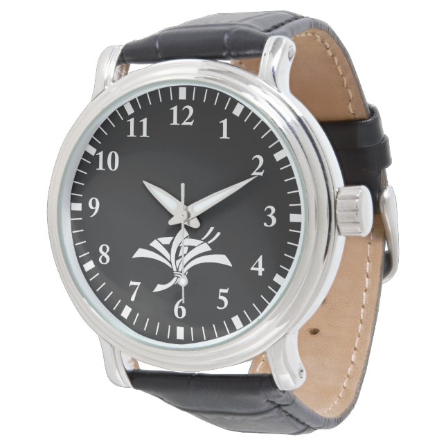 Montre Noshi en forme de grue (Incliné)