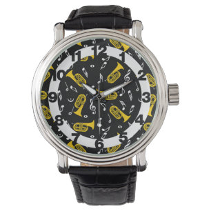 Montre *Notes de musique Baritone Marching