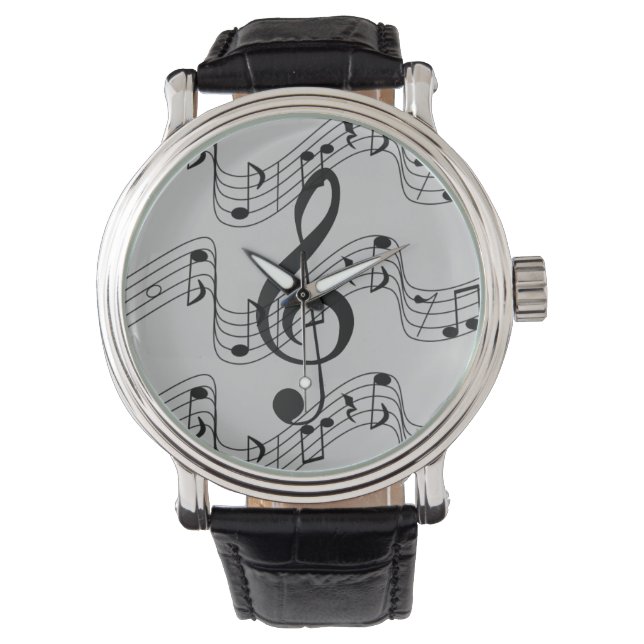 Montre Notes musicales (devant)