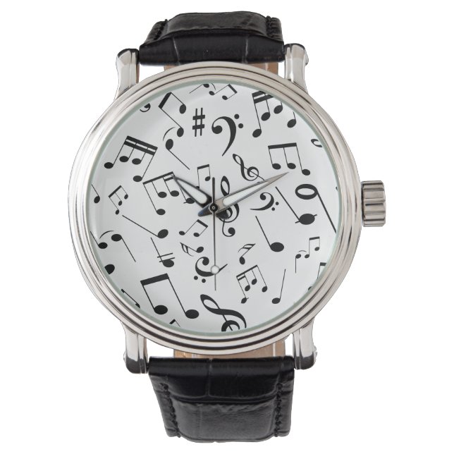Montre Notes musicales 3 (devant)