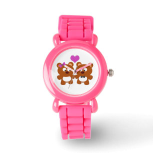 Montre Nounours amoureux
