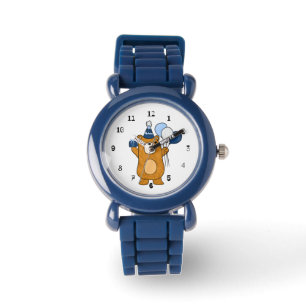 Montre Nounours en peluche