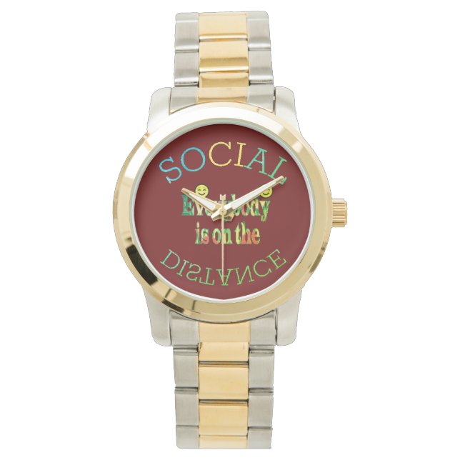 Montre Nous survivrons à COVID-19 : Un message de résilie (devant)