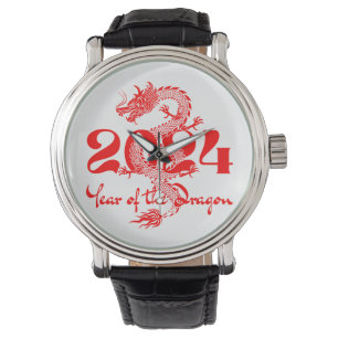 Montre Nouvel An chinois 2024 Année du Dragon