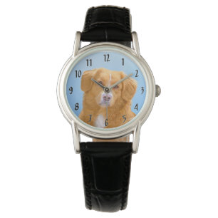 Montre Nouvelle-Écosse Peinture de chien pour l'essayeur 
