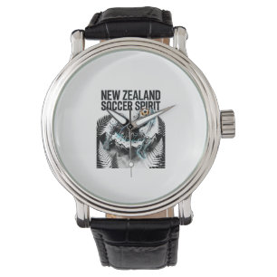 Montre Nouvelle-Zélande Football Esprit Squelette Nations
