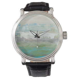 Montre Nuages blancs donnant sur le beau paysage