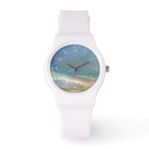 Montre Nuages côtiers avec l'océan