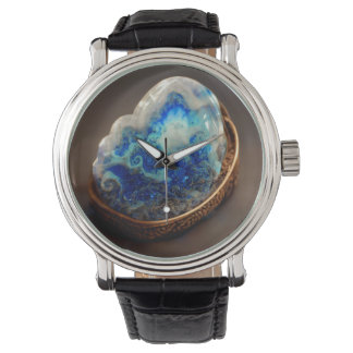 Montre Nuageux de pierre de cristal