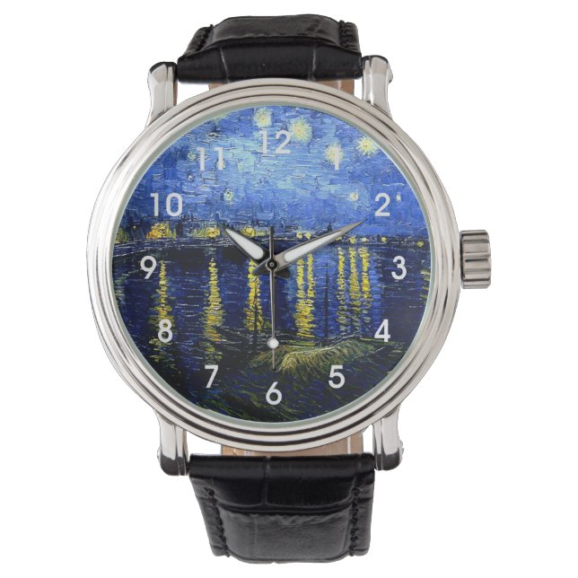 Montre Nuit étoilée au-dessus du Rhône par van Gogh (devant)