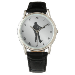Montre Numéros romains du joueur de guitare