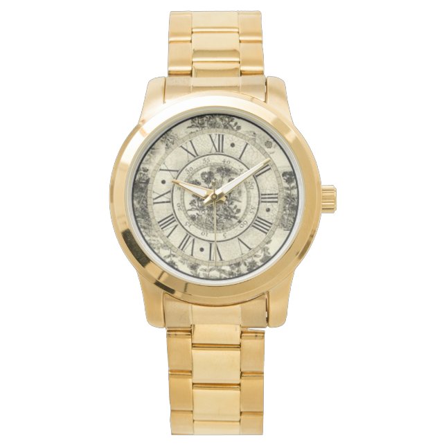 Montre Numéros romains Numéro moderne grand Facile à lire (devant)