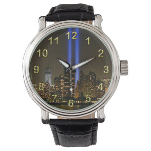 Montre NYC Skyline : WTC 9/11 Hommage À La Lumière 2013 #