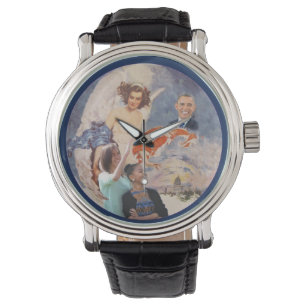 Montre Obama et ses filles