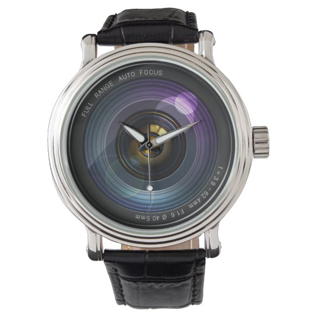 Montre Objectif d'appareil photo (devant)