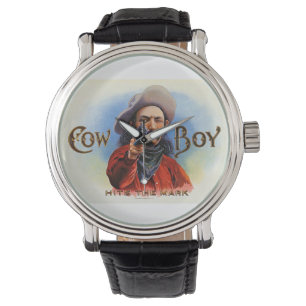 Montre occidentale sauvage de cowboy