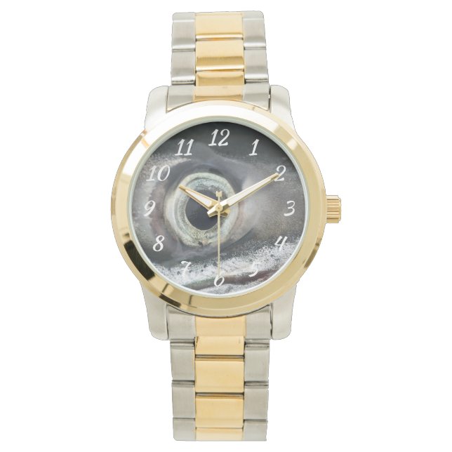 Montre Oeil saumon (devant)