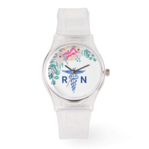 Montre OEuvre cadeau Floral Boho Nurse