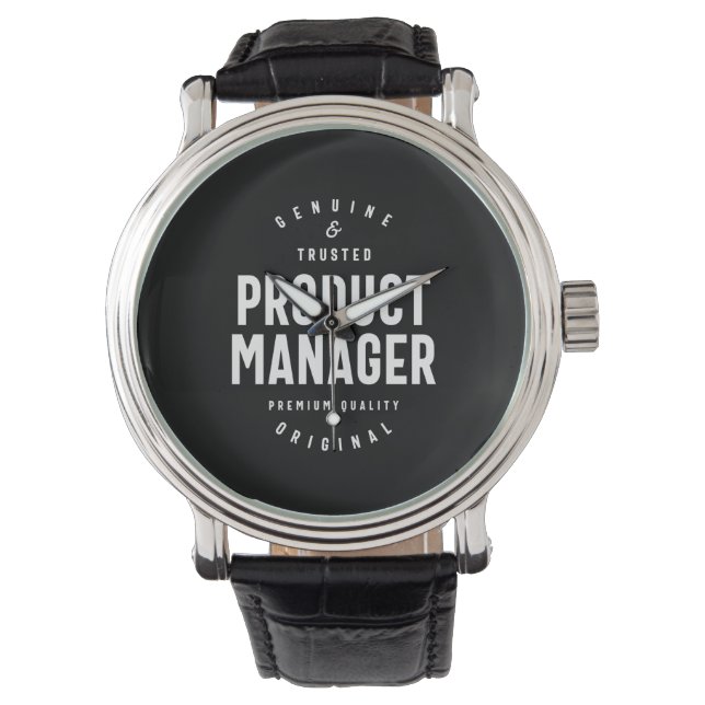 Montre Offre de titre du travail du Gestionnaire de produ (devant)
