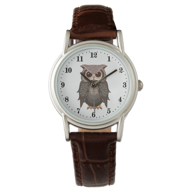 Montre oiseau adorant la chouette (devant)
