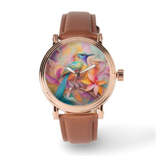 Montre Oiseau-chanteur à gorge violette Imaginaire