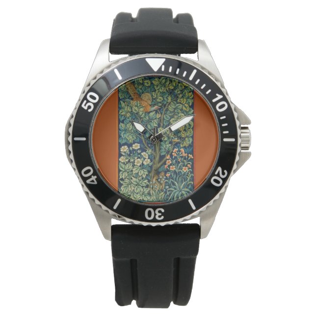 Montre Oiseau de faisan dans un arbre (par William Morris (devant)