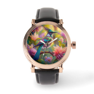Montre Oiseau de Jay Imaginaire vert