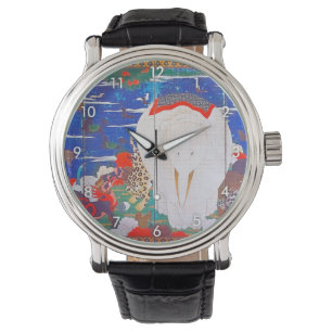 Montre Oiseaux, animaux et Plantes floraux(droite)Jakuchu