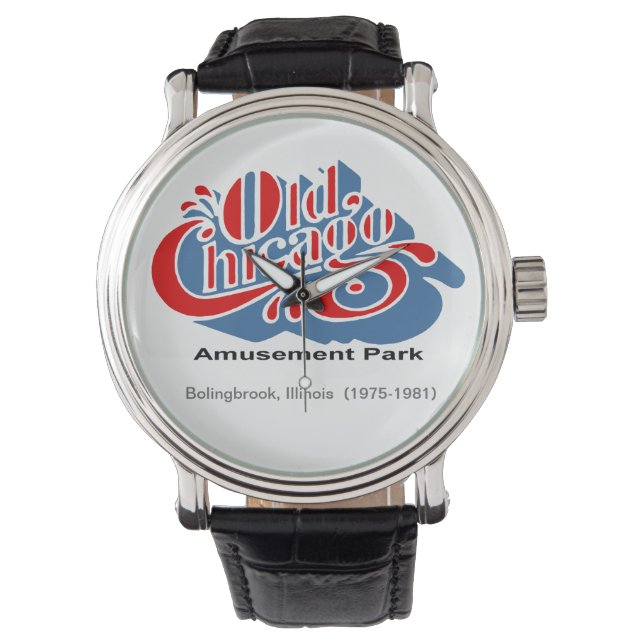Montre Old Chicago Amusement Park, Bolingbrook, Illinois (devant)