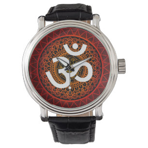 Montre Om chakra mandala