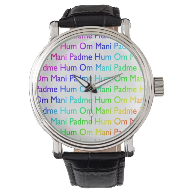 Montre Om Mani Padme Hum (devant)