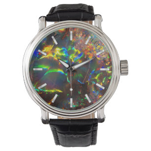 Montre Opale de feu australienne