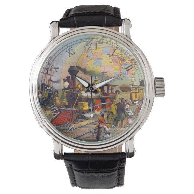 Montre Options de surveillance et de numérisation du trai (devant)