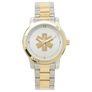Montre Or et argent de l'infirmier EMT SME