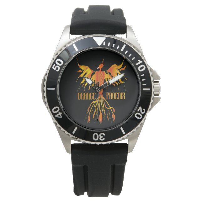 Montre OrangePhoenix (devant)
