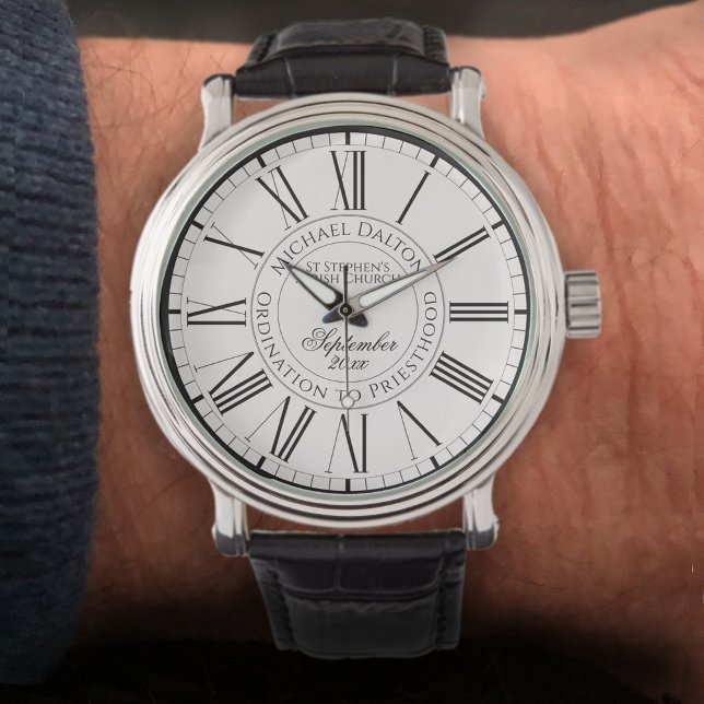 Montre Ordination à la prêtrise Personnalisée (Créateur téléchargé)