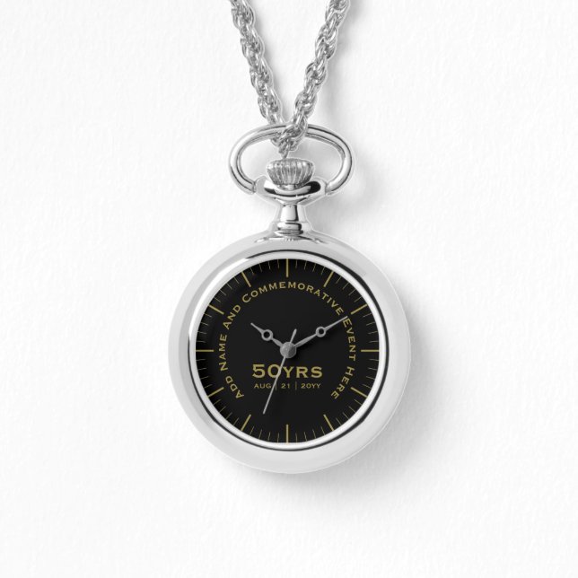 Montre Ordination du prêtre Anniversaire ou retraite pers (Recto)