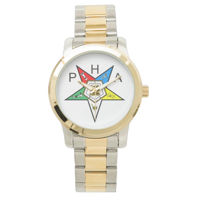 Montre Ordre du Prince Hall de l'Etoile de l'Est (devant)