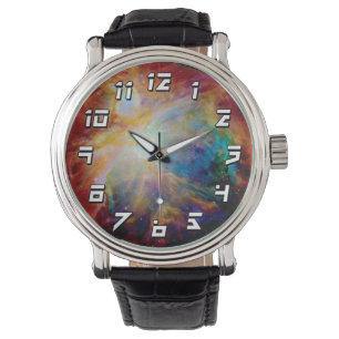 Montre Orion Nebula Hubble Spitzer Télescope Photo spatia