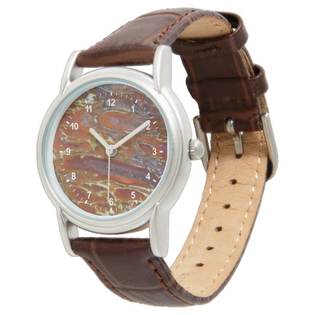 Montre Os Petrifié Dinosaure (Incliné)