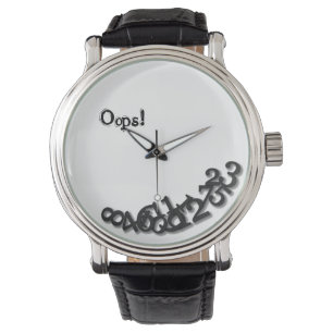 Montre Oups ! (Après le tremblement de terre)