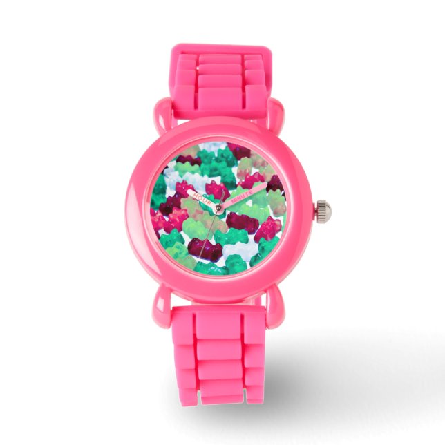 Montre Ours de gomme Photo Imprimer Sucres de bonbons Ali (Recto)